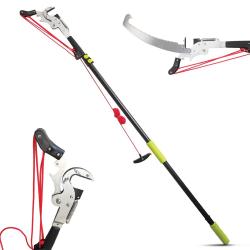 &Eacute;chenilloir t&eacute;l&eacute;scopique Strong&Easy - Coupe branches jusqu'&agrave; 4,25 m
