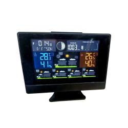 Station m&eacute;t&eacute;o Forecast + - Noir