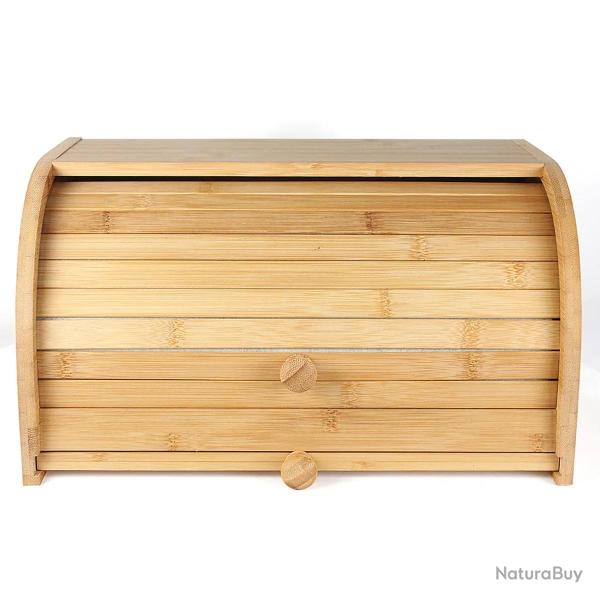 Bo�te � pain Keep & Cut en bois imputrescible - Planche � d�couper int�gr�e