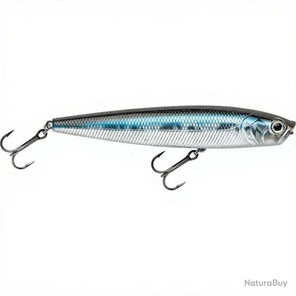 Poisson nageur LUCKY CRAFT Gunfish 115 No feather Aurora black