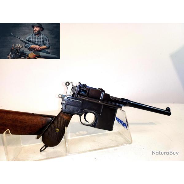(2968) Pistolet Mauser C96 Cal.7.63 Mauser - Occasion