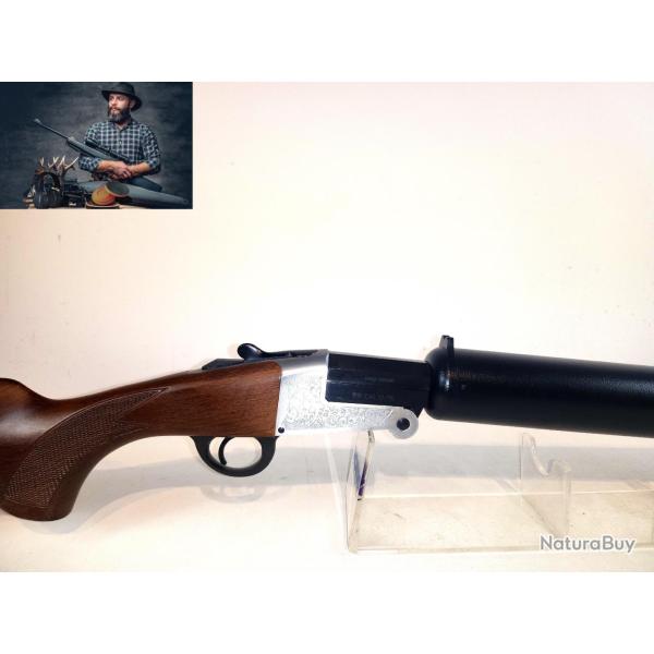 (2967) Fusil De Chasse Monocanon Investarm Custom Silence - OCCASION