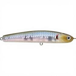 Poisson nageur LUCKY CRAFT Wander 95 SW Zebra MS Ghost minnow