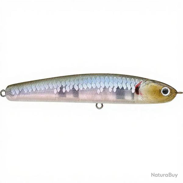 Poisson nageur LUCKY CRAFT Wander 95 SW Zebra MS Ghost minnow