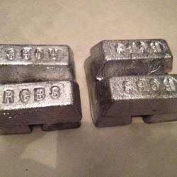 10 kg LINGOTS DE PLOMB  LEST ET LEURRE