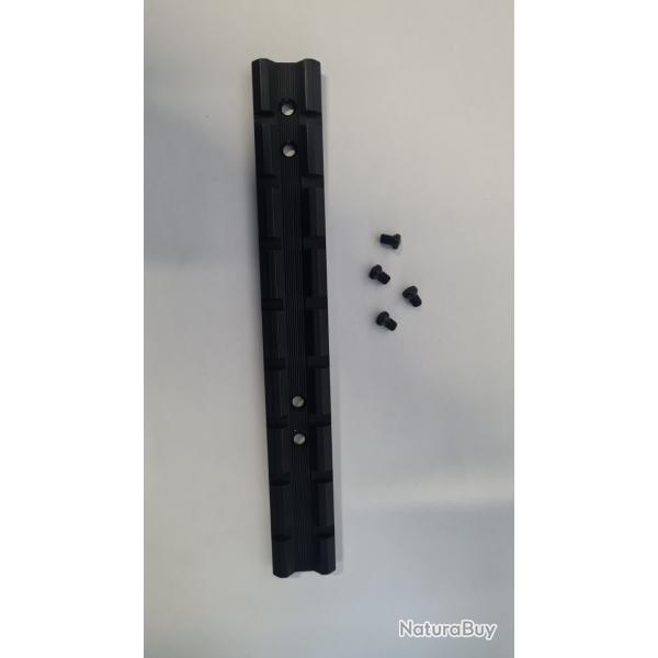 Rail Weaver pour Browning BAR avec vis en aluminium