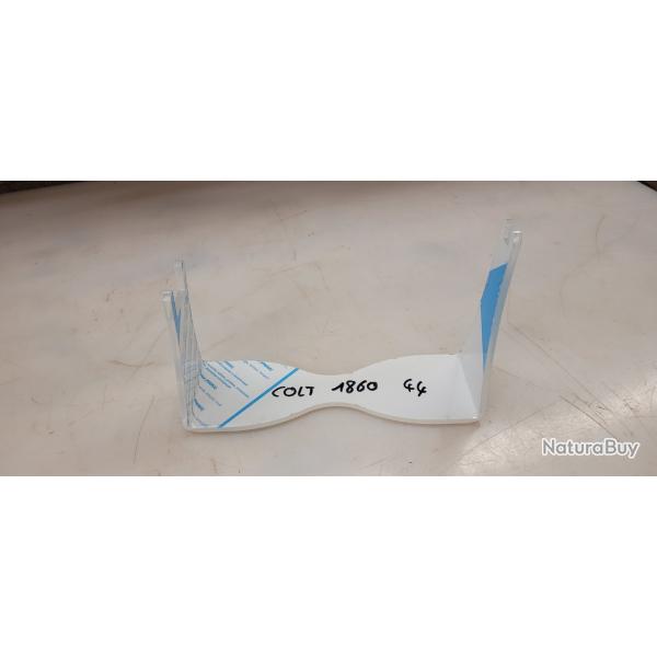 Support revolver Colt 1860 44 plexi transparent.