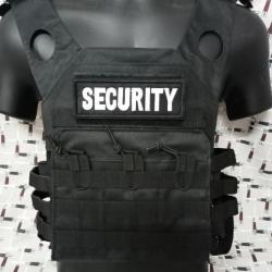 Gilet Pare Balles NIJ3A Porte Plaques Acier "DESTOCKAGE port gratuit"