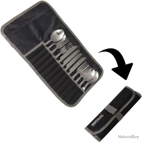 Kit de couverts inox Regatta Cutlery Set 4 personnes
