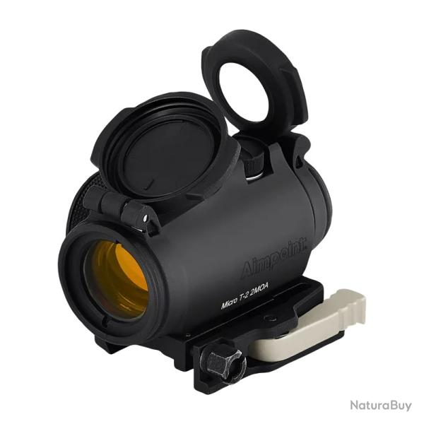 Point Rouge Aimpoint Comp Micro T-2 Avec Montage LRP - Point 2 Moa - Noir