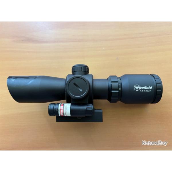 Lunette Firefield Barrage 1.5-5x32 - 1� sans prix de r�serve !!
