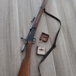 Tr&egrave;s jolie carabine type Lebel cal 6mm des bataillons scolaire XIXe monomatricule et fonctionnelle