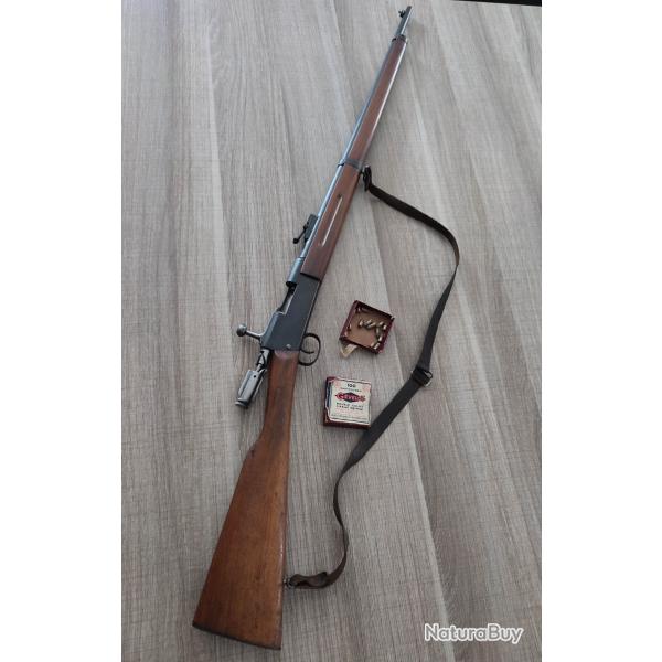 Tr�s jolie carabine type Lebel cal 6mm des bataillons scolaire XIXe monomatricule et fonctionnelle