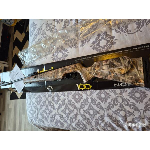 SUPERBE CARABINE AIR C 4/5MM NORICA  GRS SPIDER  CAMO MAD IN SPAIN NEUVE AVEC PAPIERS DANS SA BOITE