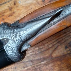 JOLI FUSIL JUXTAPOS&Eacute; ARTISANAL FRAN&Ccedil;AIS  BOUCHER CALIBRE 12 EN BEL &Eacute;TAT  !