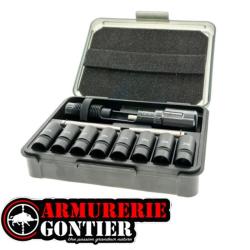 Frankford Arsenal Outil de si&egrave;geur universel &agrave; microm&egrave;tre - Calibres .224 &agrave; .338