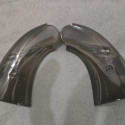 plaquettes de crosse custom r&eacute;sine &eacute;poxy pour pietta 1858 new army remington ! Voir