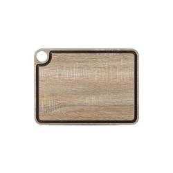 Planche &agrave; d&eacute;couper Arcos - 377 x 277mm Bois naturel