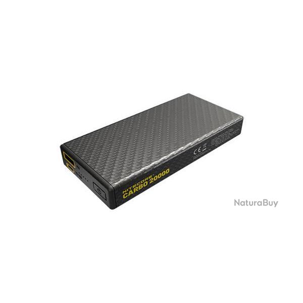 Batterie externe en carbone - CARBO 20000 Nitecore
