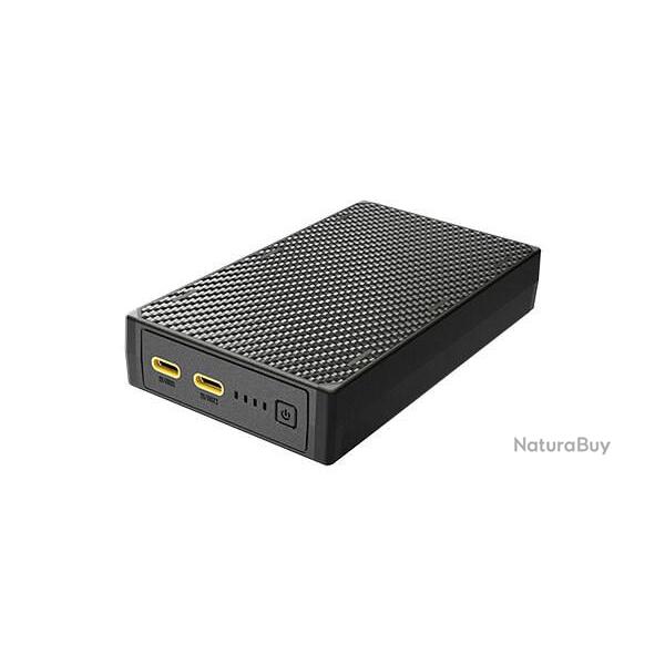 Batterie externe en carbone 3e g�n - 20 000mAh Nitecore