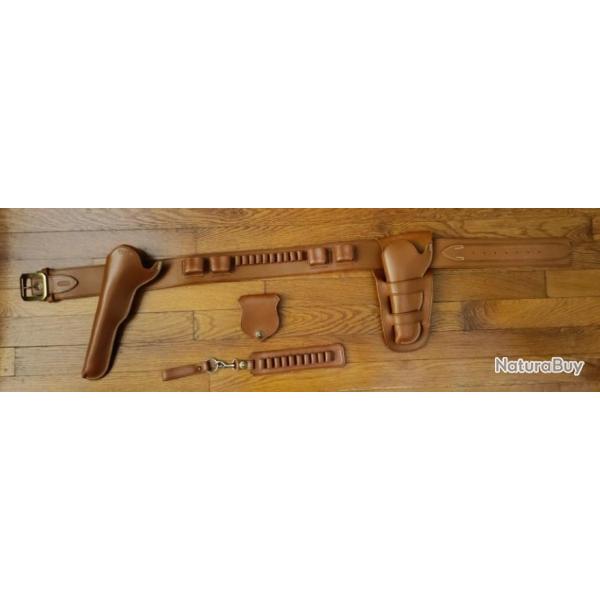 Holster Cowboy Action Shooting (CAS) artisanal - Artisan Javelot