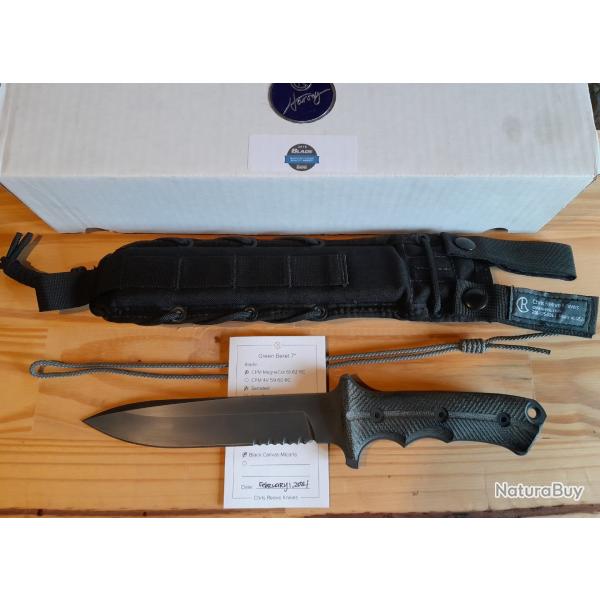 Chris Reeve Green Beret Magnacut NEUF collection