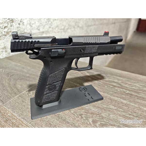 Stand simple / Support / Pr�sentoir pour pistolet CZ P-09 arme non incluse