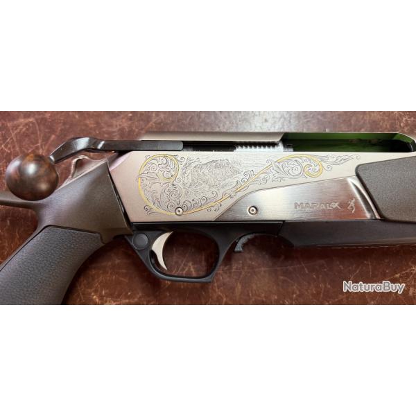 BROWNING MARAL 4X ULTIMATE CAL 30-06 CROSSE THUMBHOLE MARRON / NOIRE NEUVE
