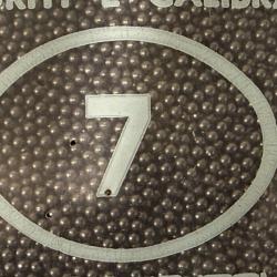 5kg de plomb durci num&eacute;ro 7