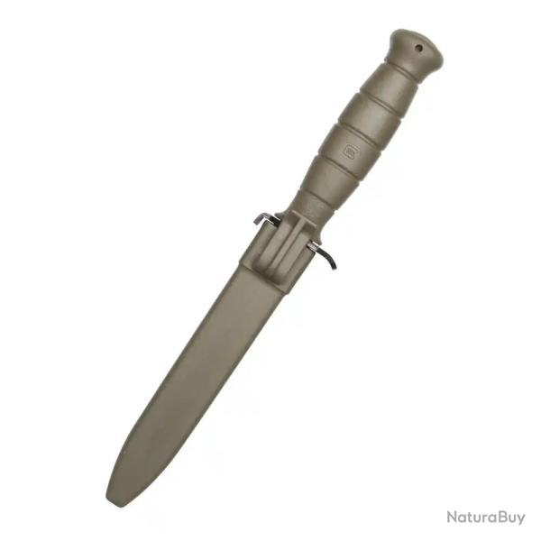 COUTEAU DE TERRAIN GLOCK FELDMESSER FM81 AVEC SCIE ET ETUI CEINTURE OD GREEN