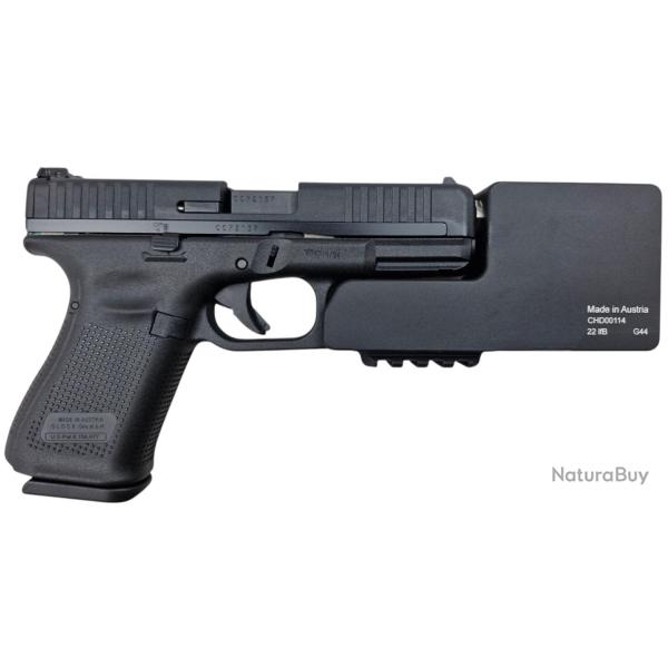 NOUVEAU ! PISTOLET GLOCK G44 COMPACT SILENCE CAL.22LR - CATEGORIE B