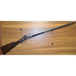 AUTHENTIQUE LEFAUCHEUX PAR HENRI RIEGER DAMAS CAL.12/70 FUSIL A CHIEN EXTERIEUR