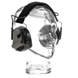 Casque de protection auditive &eacute;lectronique Earmor M31 PLUS Vert Olive