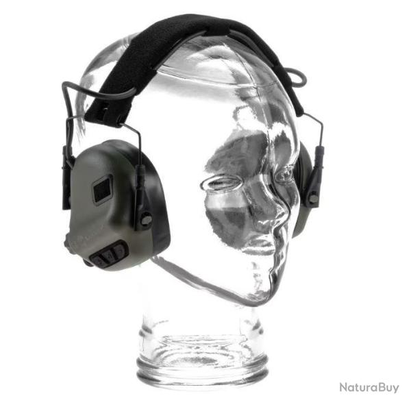 Casque de protection auditive �lectronique Earmor M31 PLUS Vert Olive