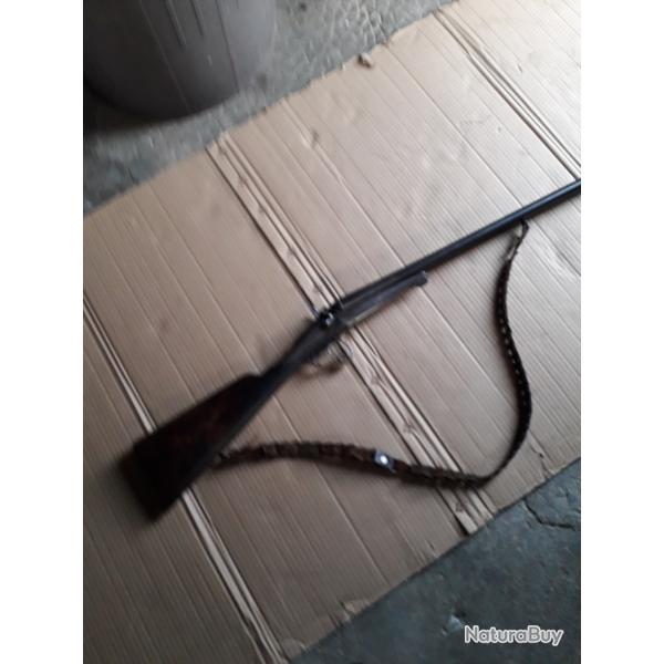 Fusil juxtapos� � chien et percussion centrale