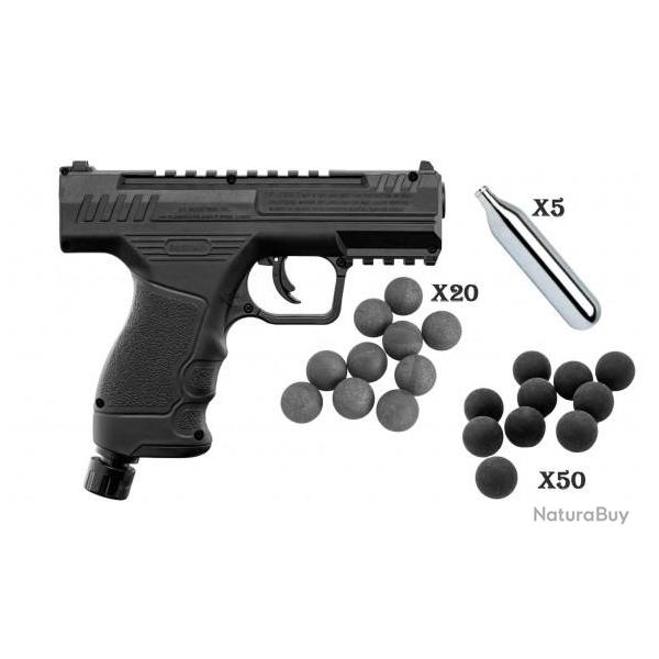 Pack Pistolet Balle Caoutchouc Beeman BP50