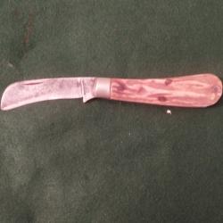 Couteau Anglais pliante  Sheffield  ,  pr&eacute;mi&eacute;re moiti&eacute; du XX si&eacute;cle.