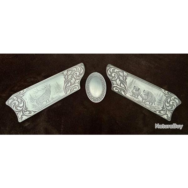 Plaquette Blaser r93 cerf sanglier