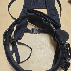 Ceinturon tactique Hexatac HMB, brelage noir et accessoires