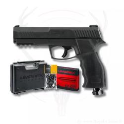 Pack pistolet T4E TP50 GEN2 Cal.50 13 J (100 billes, 5 CO2, mallette)