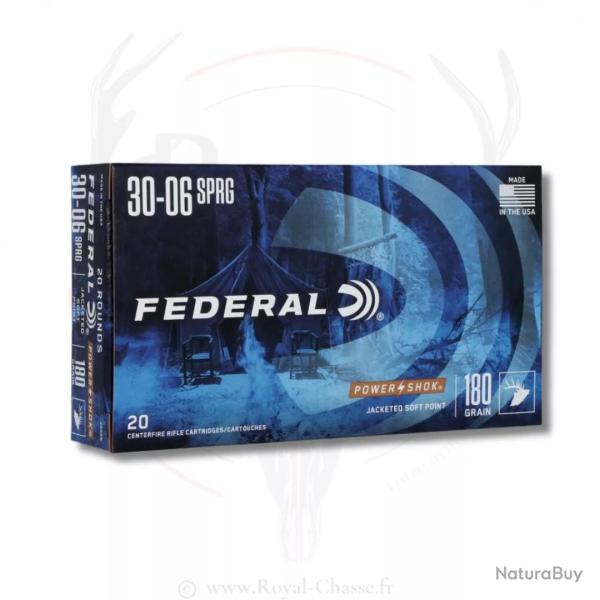 20 balles POWER SHOK Cal.375 HH 300Grs FEDERAL