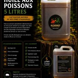 Huile aux poissons - 5L