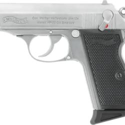 Pr&eacute;commande Nouveaut&eacute; 2026 PISTOLET WALTHER PPK/S BBS 6MM GAZ SILVER