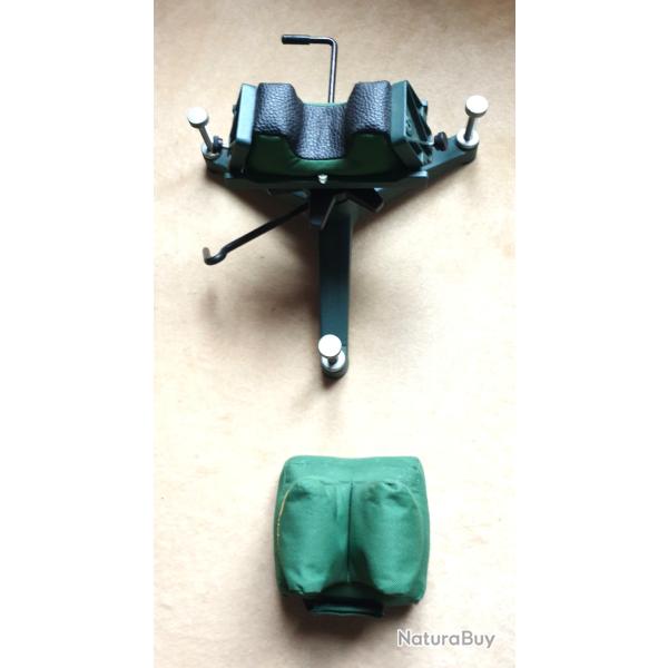 Tr�pied Support de tir Caldwell Rock DLX Combo avec sac avant