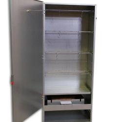 Fumoir 4 Niveaux en T&ocirc;le Galvanis&eacute;e - Hauteur 110 cm Sans la r&eacute;sistance