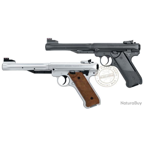 Pistolet � air comprim� 4,5 mm RUGER MARK IV (3 Joules max) Noir