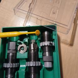 Outils lee totalement NEUFS 38 357 38 special 357 magnum avec shell holder dosette boite. Au carbure