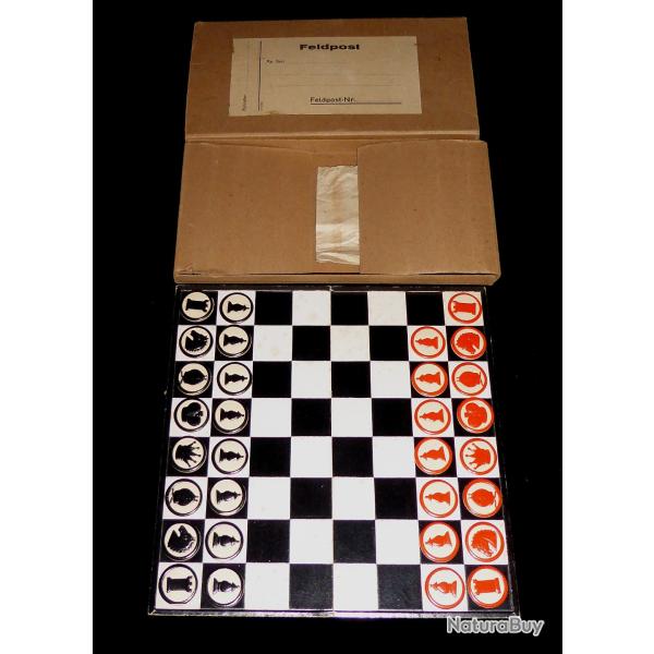 JEUX D'ECHEC de la SECONDE GUERRE.