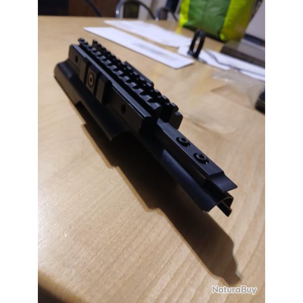 Ak capot rail tri rail ak47 akm ak 47 avec fixations NEUF