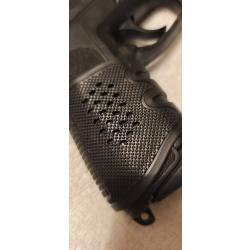 Manchon / chaussette de poign&eacute;e pistolet - grip antid&eacute;rapant - noir